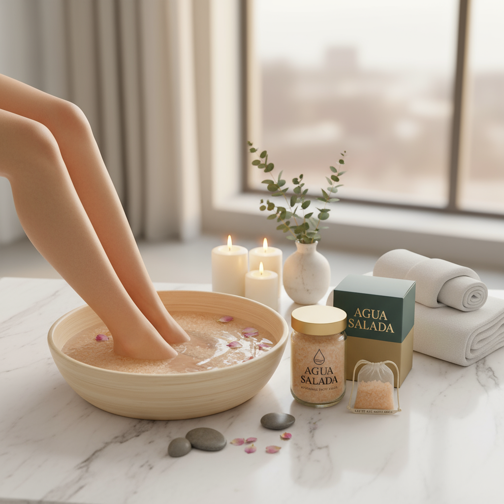Agua Salada - Pediluvio premium a casa